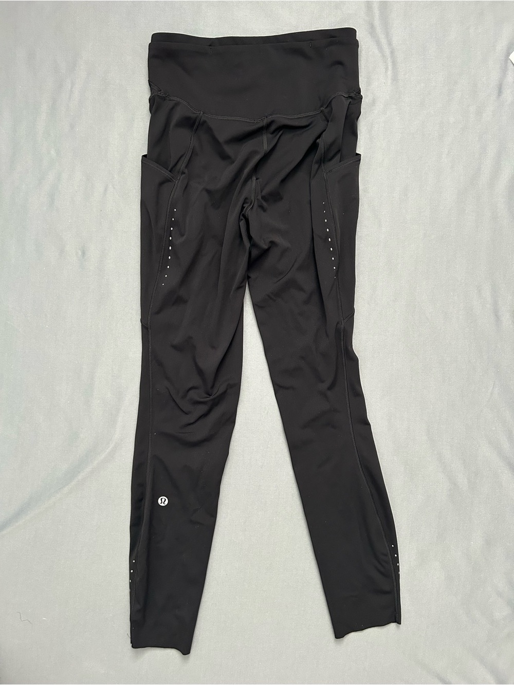 Lululemon Fast and Free HR Reflective tight 25'' black size 4 with Pockets